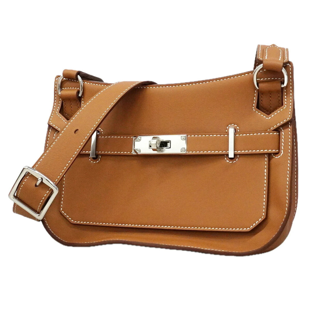 Hermes Jypsiere Mini Shoulder Bag, Swift Leather, Gold, K Stamp, Women's